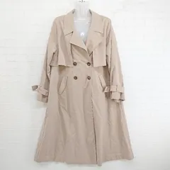 ◇ ◎ archives アルシーヴ ウエストベルト付き 長袖 トレンチ コート ベージュ系 レディース E  【1304260019772】のサムネイル