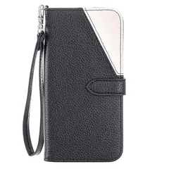 【新品】 case for iPhone 13 兼用ケース 6.1インチカバー アイフォン 手帳型可愛い花柄 おしゃれなストラップ付き キラキラ 綺麗 高級PUレザー保護ケース カードポケット付き 財布型 横置きスタンド機能付き マグネット式 全面保護 (iP