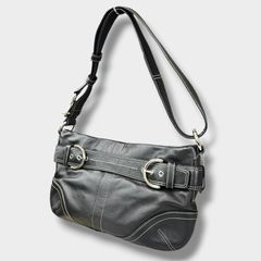 美品 Vintage COACH 9412 Black Leather コーチ - メルカリ