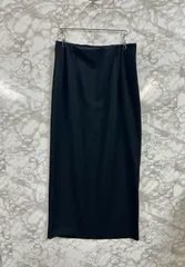 RIVE DROITE リヴドロワ カットジョーゼットナロースカート ブラック レディース◆Size 36のサムネイル