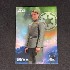 Galen Erso / ゲイレン・アーソ 2025 Topps Chrome スターウォーズ ベースカード Kashyyyk Green Refractor #47 99枚限定