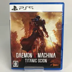 【中古美品】 PlayStation5 PS5 プレーステーション5 プレステ5 ソフト DAEMON X MACHINA TITANIC SCION [CERO区分_C/ 15歳以上対象] 【026-260513-mh-35-fuz】のサムネイル