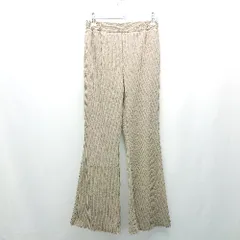 ◇ ◎●未使用● CLASSICAL ELF カジュアル ストレッチ ウエストゴム スリムワイドパンツ サイズS モカ レディース E  【1307120009890】のサムネイル