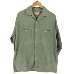 フィルソンガーメント FILSON GARMENT オープンカラーシャツ メンズ L