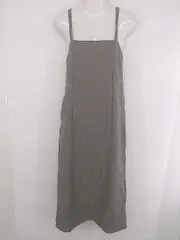 ◇ natural couture 大人女子 シンプル キャミソール ロング ワンピース サイズF ブラウン系 レディース P  【1307150004421】のサムネイル