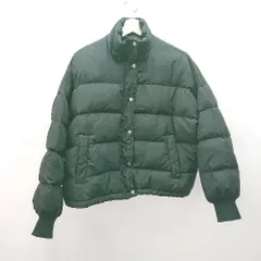 ◇ jouetie ジュエティ ハイネック フロントジップ 無地 防寒 長袖 ダウンジャケット サイズM ブラック レディース E  【1307210016685】のサムネイル
