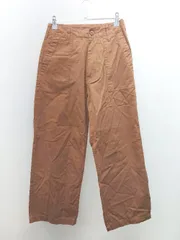 ◇ URBAN RESEARCH Sonny Label 秋冬 ワイド シンプル カジュアル ハイウエスト パンツ サイズ36 ブラウン レディース E  【1307210045425】のサムネイル