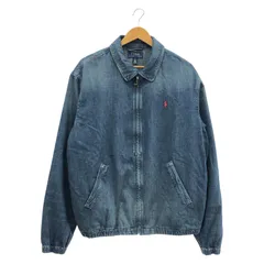 【中古】POLO RALPH LAUREN Bayport インディゴダイド デニムジャケット L ブルー ポロラルフローレン[92]のサムネイル