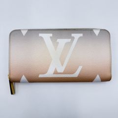 ルイヴィトン モノグラム ジッピーウォレット ホワイト 財布 
