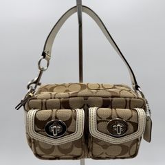 極美品 Coach Legacy Mini Bag Signature - メルカリ