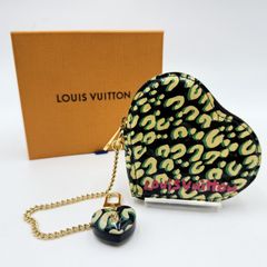 ルイヴィトン ハート型ケース　レオパード 正規品☆LOUIS VUITTON レオパード ハート コインケース - メルカリ