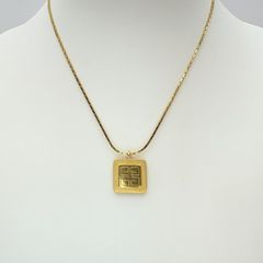 GIVENCHY ネックレス gロゴ ラインストーン 大ぶり 1980 - メルカリ