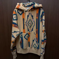 チャンピオン リバースウィーブ フードTシャツ L