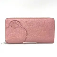 TIFFANY&Co.（ティファニー）リターン トゥ ティファニー ハート ラージ ジップ ウォレット 日本限定 長財布 ピンク レザー シルバー金具 レディース【中古】のサムネイル