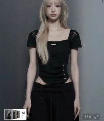 RICK OWENS MEOVV アンナ着用 ニット ワンショル ワンショルダー