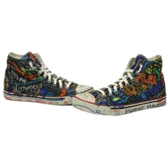 ヴェトモン VETEMENTS Graffiti Hi Top UAH19VT-CNV.H メンズ靴 スニーカー ブラック 25.8cmサイズ 201-shoes1744のサムネイル