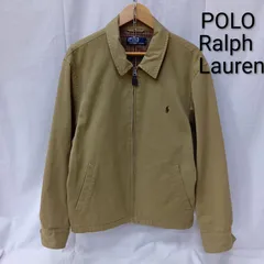 ポロバイラルフローレン スイングトップジャケット beige L 裏地チェック ワンポイントロゴ メンズ L ISItems【USED】【古着】【中古】50159212のサムネイル