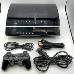 【中古動作品】Sony PS3 CECHL00 ブラック 本体一式セット 80GB 初期化済み Playstation3 プレステ３