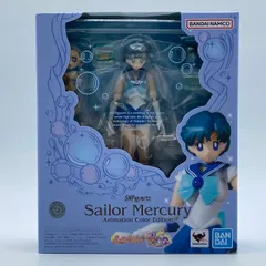 【未開封】S.H.フィギュアーツ 美少女戦士セーラームーン セーラーマーキュリー -Animation Color Edition- (再販版) #nn