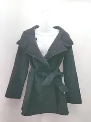 ◇ Le souk バックスリット きれいめ ワントーン シンプル 長袖 アウター サイズ38 ブラック レディース E  【1309040051027】のサムネイル