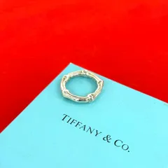極 美品 TIFFANY&Co. ティファニー バンブー シルバー925 リング 指輪 10号 レディース メンズ アクセサリー シルバー 64586のサムネイル