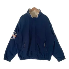90's NAUTICA COMPETITION ノーティカ コンペティション フルジップ ナイロンジャケット ネイビー Size XLのサムネイル
