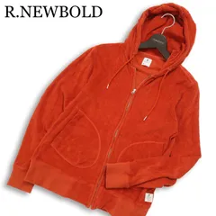 R.NEWBOLD ポールスミス 通年★ ジップ パイル フーディー パーカー Sz.S メンズのサムネイル