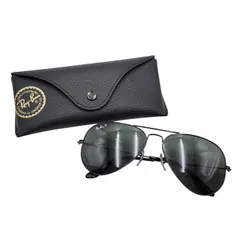 【中古品】Ray-Ban レイバン AVIATOR CLASSIC SUNGLASSES RB3025 アビエーター クラシック サングラス 【203-260403-as-26-izu】