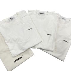AMBUSH アンブッシュ ホワイト パックTシャツ 3枚セット - メルカリ