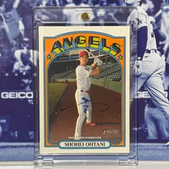 2021 Topps Heritage Real One 大谷翔平 直筆サイン カードのサムネイル