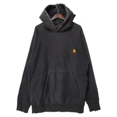 【現状渡し品】Carhartt カーハート LOGO HOODED SWEAT SHIRT 02811-3301 ロゴ フーデッド スウェットシャツ 三角タグ 刺繍 パーカー 【146-260330-as-03-izu】