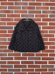 古着 ドット 短丈 ニット ジャケット コムデギャルソン ttt 水玉 古着 ドット 短丈 ニット ジャケット コムデギャルソン ttt 水玉