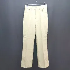 ◇ AZUL BY MOUSSY フロントファスナー 無地 シンプル 大人カジュアル フレアパンツ サイズＭ ライトグリーン レディース E  【1310050020422】のサムネイル