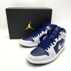 未使用 黒タグ付 28㎝ ナイキ エアジョーダン1 ミッド トゥルーブルー 