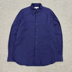 90s【agnes b. homme】BD-shirt/Y2K/ネイビー/シャツ - メルカリ