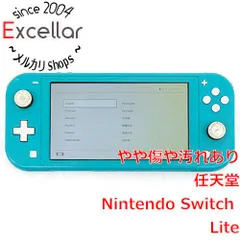 [bn:7] 任天堂　Nintendo Switch Lite(ニンテンドースイッチ ライト)　HDH-S-BAZAA　ターコイズ　本体のみ　本体・液晶画面いたみ