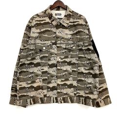 stussy 22aw camouflage blous jacket Mサイズ - メルカリ