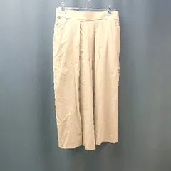 ◇ Liesse リエス ウエストゴム ストレッチ素材 カジュアル ガウチョパンツ サイズ2 ブラウン レディース E  【1310050036232】のサムネイル
