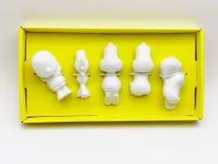 未使用 SNOOPY スヌーピー 箸置き 山加商店 PEANUTS ピーナッツ 5個セット SN170-403 ホワイト ウッドストック チャーリーブラウン