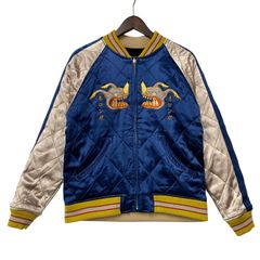 寺内タケシステージ衣装 2008 龍刺繍 スカジャン ライトブルー - メルカリ