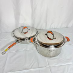 未使用品 ドイツ ASTA ヴィンテージホーロー鍋 2個セット 希少 - メルカリ