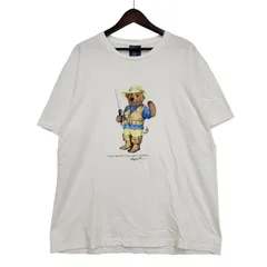 【中古品】Polo by Ralph Lauren ポロバイラルフローレン FISHING POLO BEAR TEE 86801 フィッシング ポロベア Tシャツ 半袖 トップス 【146-260306-as-08-izu】