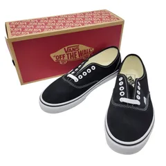 【中古美品】VANS バンズ VN000CRTBPB AUTHENTIC オーセンティック スニーカー シューズ 靴 【164-260310-ya-17-izu】