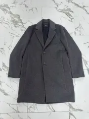 Vince グレー ウール カシミア コート