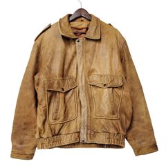 90s vintage A2 y2k レザージャケット フライトジャケット - メルカリ