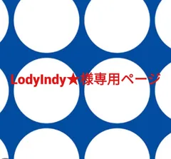 LodyIndy★様専用ページです。