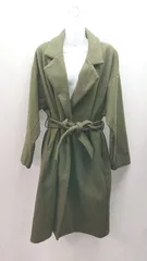◇ ◎ Ray Cassin ロング丈 ワントーン シンプル カジュアル 秋冬 長袖 チェスターコート サイズF カーキ レディース E  【1310130039436】のサムネイル