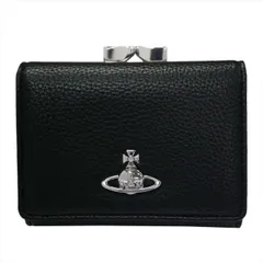 Vivienne Westwood ヴィヴィアンウエストウッド 5115002MW-S000D 三つ折り財布（小銭ガマ口） N403 BLACK 送料無料 プレゼント ギフト 財布 革小物のサムネイル