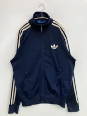 adidas アディダス ジャージ/トラックジャケット 100 ネイビー