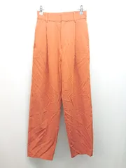 ◇ PAGEBOY カジュアル タック シンプル お出かけ テーパードパンツ サイズS オレンジ レディース E  【1310300018742】のサムネイル